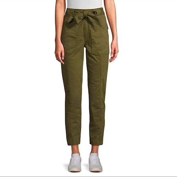 EUC La Vie Rebecca Taylor Patrice Cargo Pants Size 27 - Picture 1 of 7